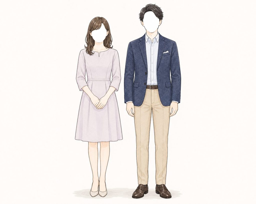 婚活パーティーの服装イメージ